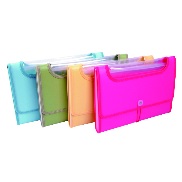 色板開天窗12層風琴夾 (KA4-12FW-27)